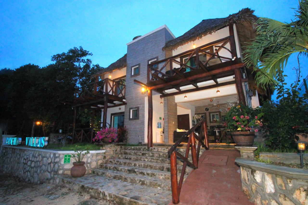 Hotel Pancho Villas Bacalar - Free Bikes And Paddles エクステリア 写真