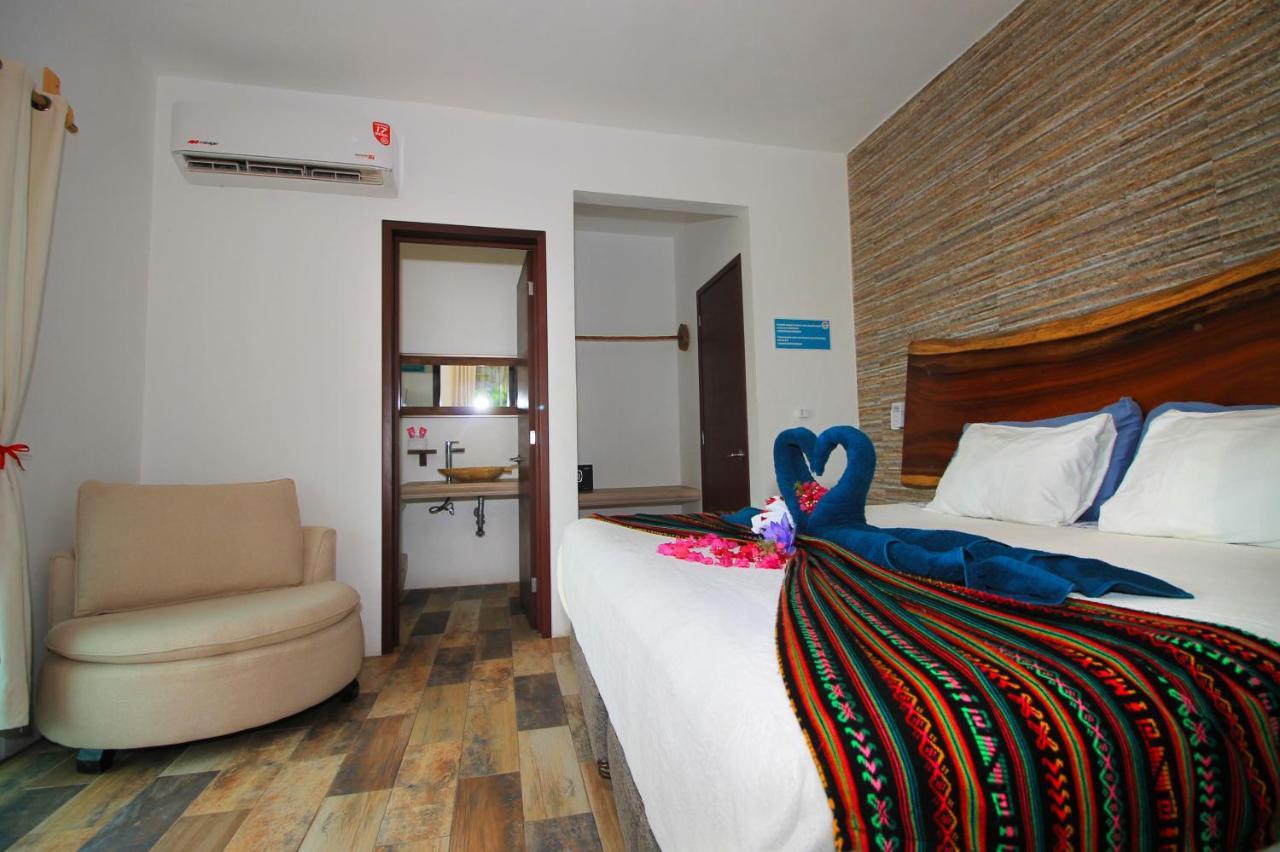 Hotel Pancho Villas Bacalar - Free Bikes And Paddles エクステリア 写真