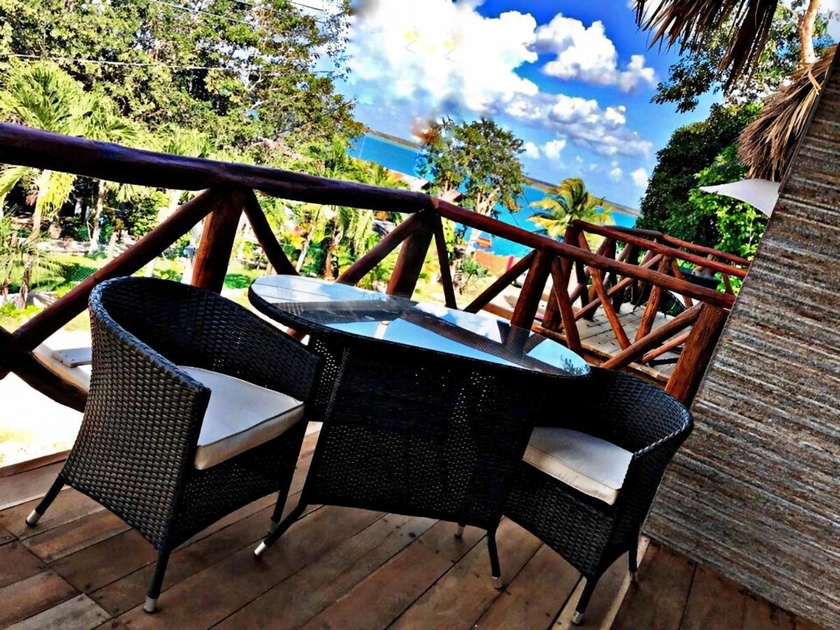Hotel Pancho Villas Bacalar - Free Bikes And Paddles エクステリア 写真