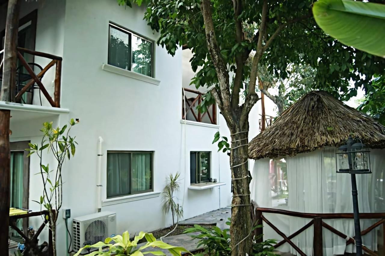 Hotel Pancho Villas Bacalar - Free Bikes And Paddles エクステリア 写真
