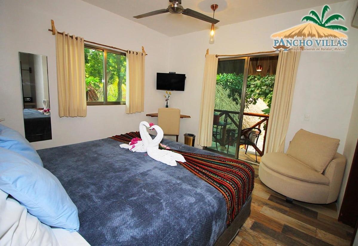 Hotel Pancho Villas Bacalar - Free Bikes And Paddles エクステリア 写真