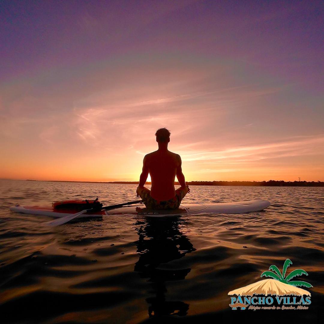 Hotel Pancho Villas Bacalar - Free Bikes And Paddles エクステリア 写真
