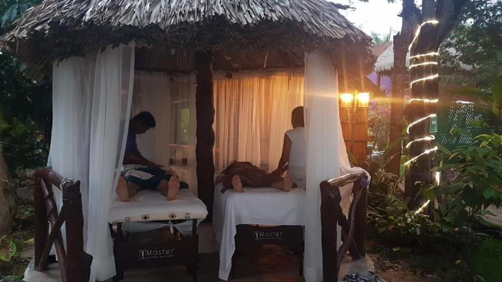 Hotel Pancho Villas Bacalar - Free Bikes And Paddles エクステリア 写真
