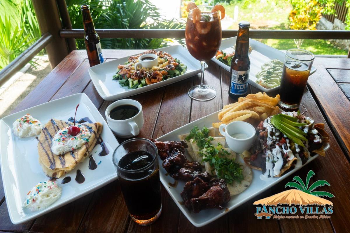 Hotel Pancho Villas Bacalar - Free Bikes And Paddles エクステリア 写真