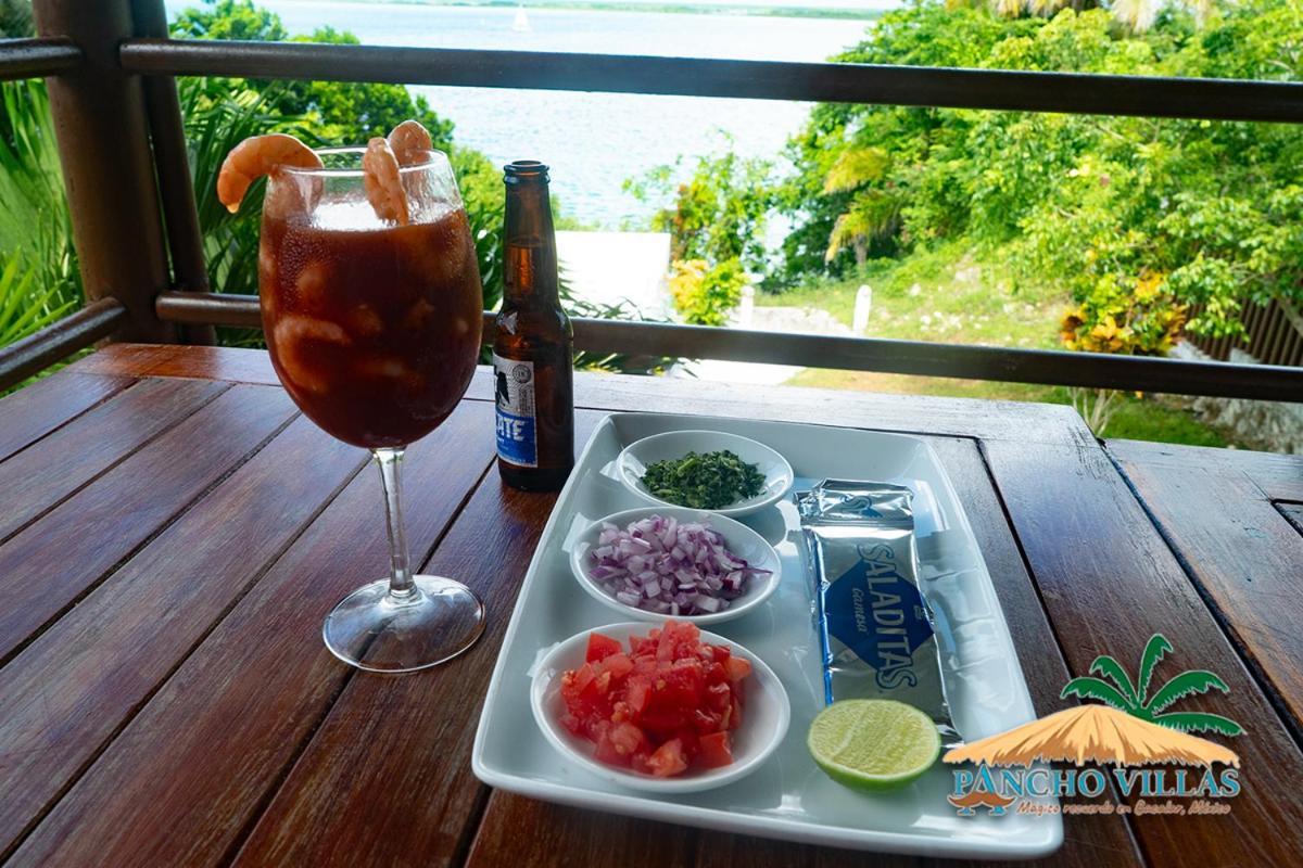 Hotel Pancho Villas Bacalar - Free Bikes And Paddles エクステリア 写真